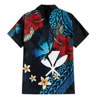 Hawaii Butterfly Family Matching Mermaid Dress and Hawaiian Shirt Kanaka Maoli Mix Hibiscus