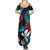 Hawaii Butterfly Family Matching Summer Maxi Dress and Hawaiian Shirt Kanaka Maoli Mix Hibiscus