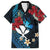 Hawaii Butterfly Family Matching Tank Maxi Dress and Hawaiian Shirt Kanaka Maoli Mix Hibiscus