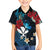Hawaii Butterfly Family Matching Tank Maxi Dress and Hawaiian Shirt Kanaka Maoli Mix Hibiscus