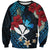 Hawaii Butterfly Sweatshirt Kanaka Maoli Mix Hibiscus