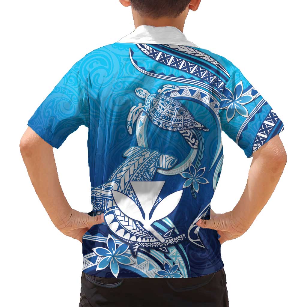 Hawaii Family Matching Long Sleeve Bodycon Dress and Hawaiian Shirt Turtle With Hammerhead Shark Oceanic