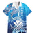 Hawaii Family Matching Summer Maxi Dress and Hawaiian Shirt Turtle With Hammerhead Shark Oceanic