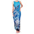 Hawaii Family Matching Tank Maxi Dress and Hawaiian Shirt Turtle With Hammerhead Shark Oceanic