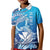 Hawaii Kid Polo Shirt Turtle With Hammerhead Shark Oceanic