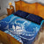 Hawaii Quilt Bed Set Turtle With Hammerhead Shark Oceanic