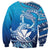 Hawaii Sweatshirt Turtle With Hammerhead Shark Oceanic