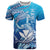 Hawaii T Shirt Turtle With Hammerhead Shark Oceanic