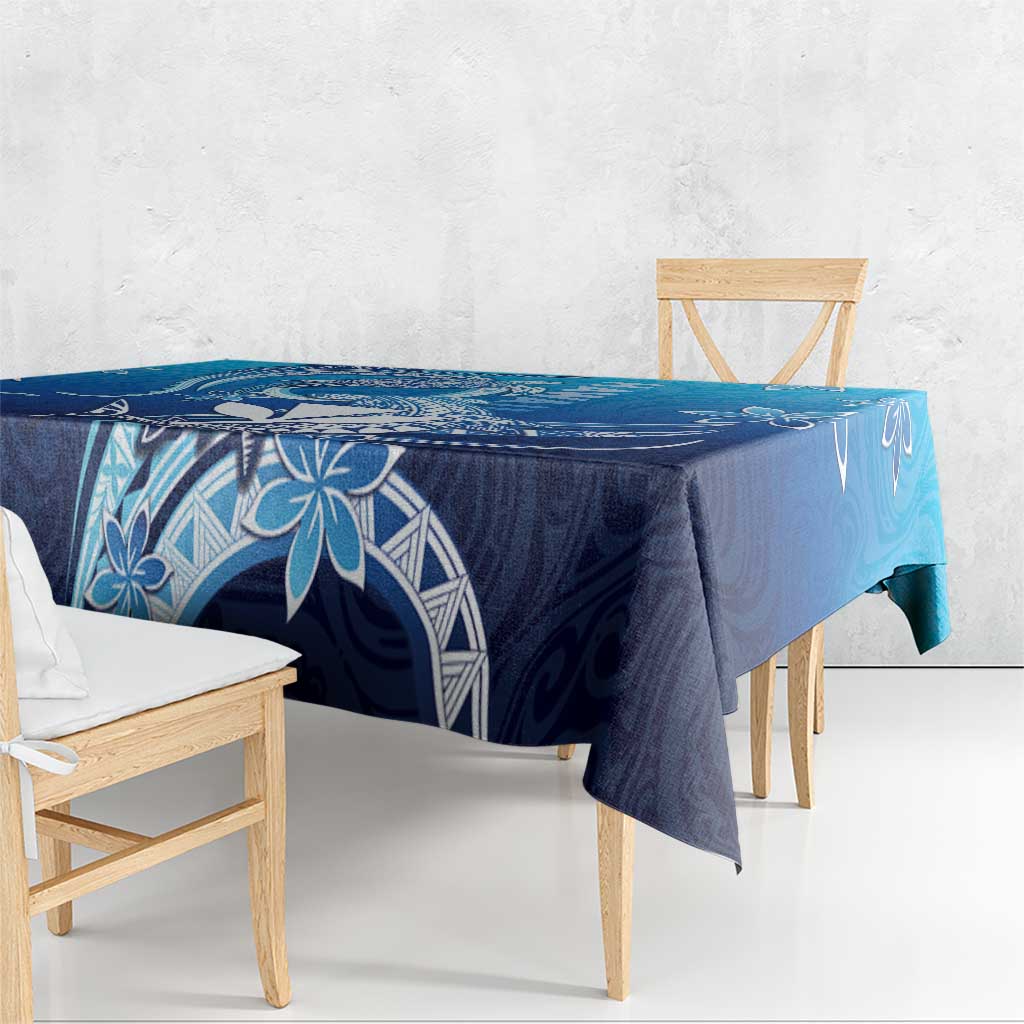 Hawaii Tablecloth Turtle With Hammerhead Shark Oceanic