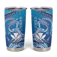 Hawaii Tumbler Cup Turtle With Hammerhead Shark Oceanic