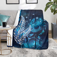 New Zealand Matariki Blanket Maori Koru Mix Silver Fern DT04 - Polynesian Pride