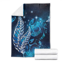 New Zealand Matariki Blanket Maori Koru Mix Silver Fern DT04 - Polynesian Pride