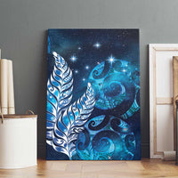 New Zealand Matariki Canvas Wall Art Maori Koru Mix Silver Fern