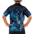 New Zealand Matariki Family Matching Mermaid Dress and Hawaiian Shirt Maori Koru Mix Silver Fern