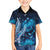 New Zealand Matariki Family Matching Short Sleeve Bodycon Dress and Hawaiian Shirt Maori Koru Mix Silver Fern