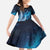 New Zealand Matariki Family Matching Summer Maxi Dress and Hawaiian Shirt Maori Koru Mix Silver Fern