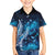 New Zealand Matariki Family Matching Summer Maxi Dress and Hawaiian Shirt Maori Koru Mix Silver Fern
