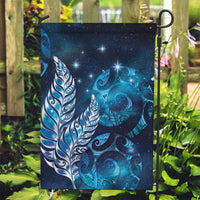 New Zealand Matariki Garden Flag Maori Koru Mix Silver Fern