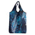 New Zealand Matariki Grocery Bag Maori Koru Mix Silver Fern