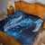 New Zealand Matariki Quilt Maori Koru Mix Silver Fern