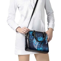 New Zealand Matariki Shoulder Handbag Maori Koru Mix Silver Fern DT04 - Polynesian Pride