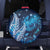 New Zealand Matariki Spare Tire Cover Maori Koru Mix Silver Fern