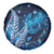 New Zealand Matariki Spare Tire Cover Maori Koru Mix Silver Fern