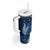 New Zealand Matariki Tumbler With Handle Maori Koru Mix Silver Fern