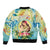 Personalised Hawaii Mother's Day Bomber Jacket I Love You Mom