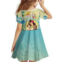 Personalised Hawaii Mother's Day Family Matching Mermaid Dress and Hawaiian Shirt I Love You Mom DT04 - Polynesian Pride