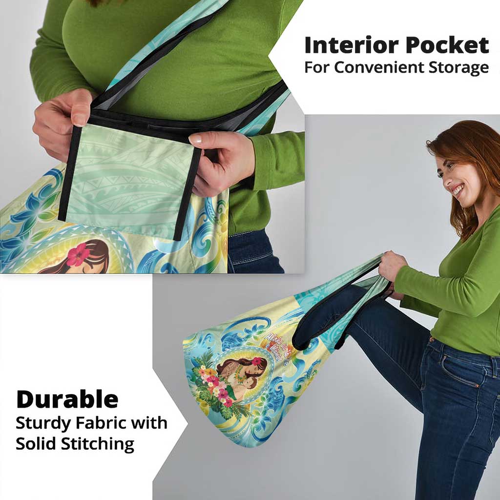 Hawaii Mother's Day Grocery Bag I Love You Mom