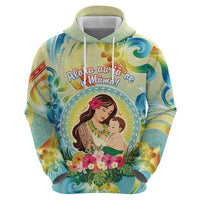 Personalised Hawaii Mother's Day Hoodie I Love You Mom