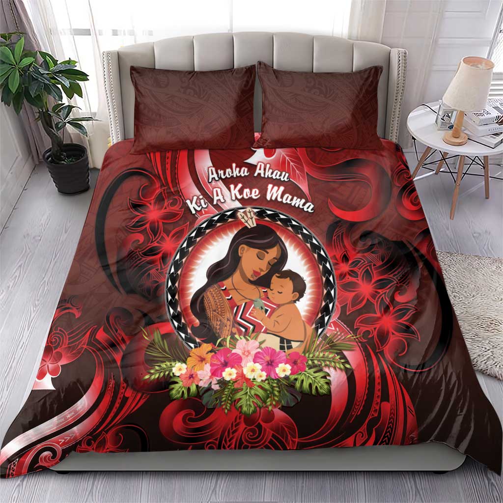 New Zealand Mother's Day Bedding Set I Love You Mom