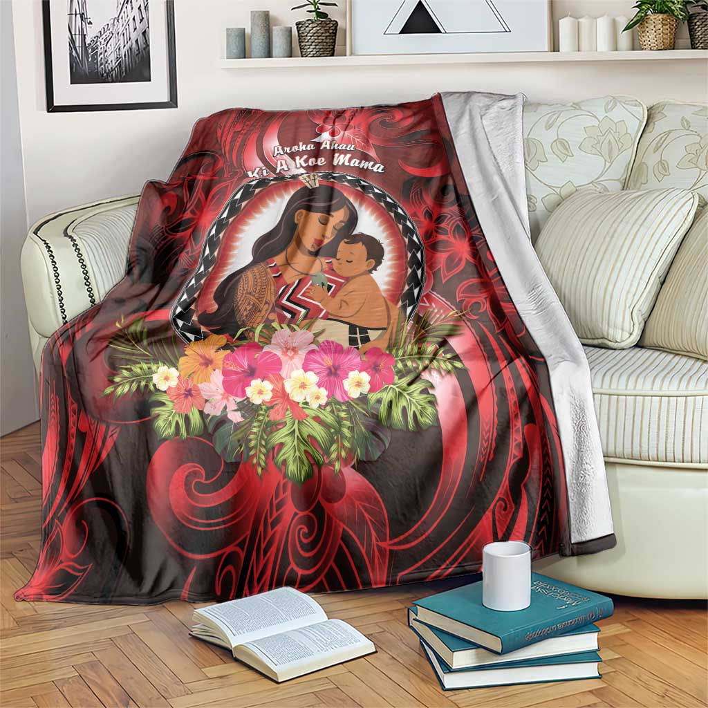 New Zealand Mother's Day Blanket I Love You Mom