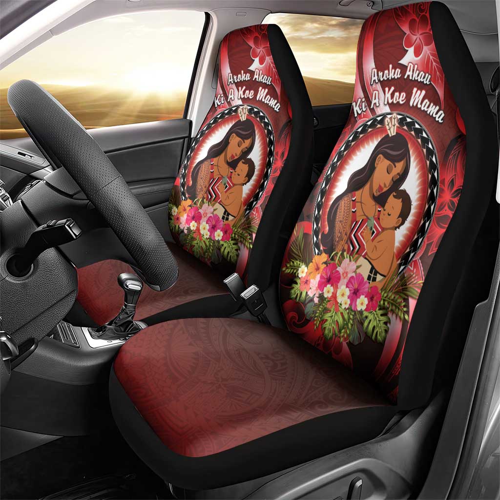 New Zealand Mother's Day Car Seat Cover I Love You Mom