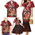 Personalised New Zealand Mother's Day Family Matching Mermaid Dress and Hawaiian Shirt I Love You Mom