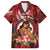 Personalised New Zealand Mother's Day Family Matching Summer Maxi Dress and Hawaiian Shirt I Love You Mom