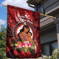 New Zealand Mother's Day Garden Flag I Love You Mom