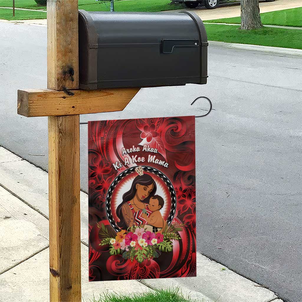 New Zealand Mother's Day Garden Flag I Love You Mom