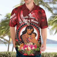 Personalised New Zealand Mother's Day Hawaiian Shirt I Love You Mom