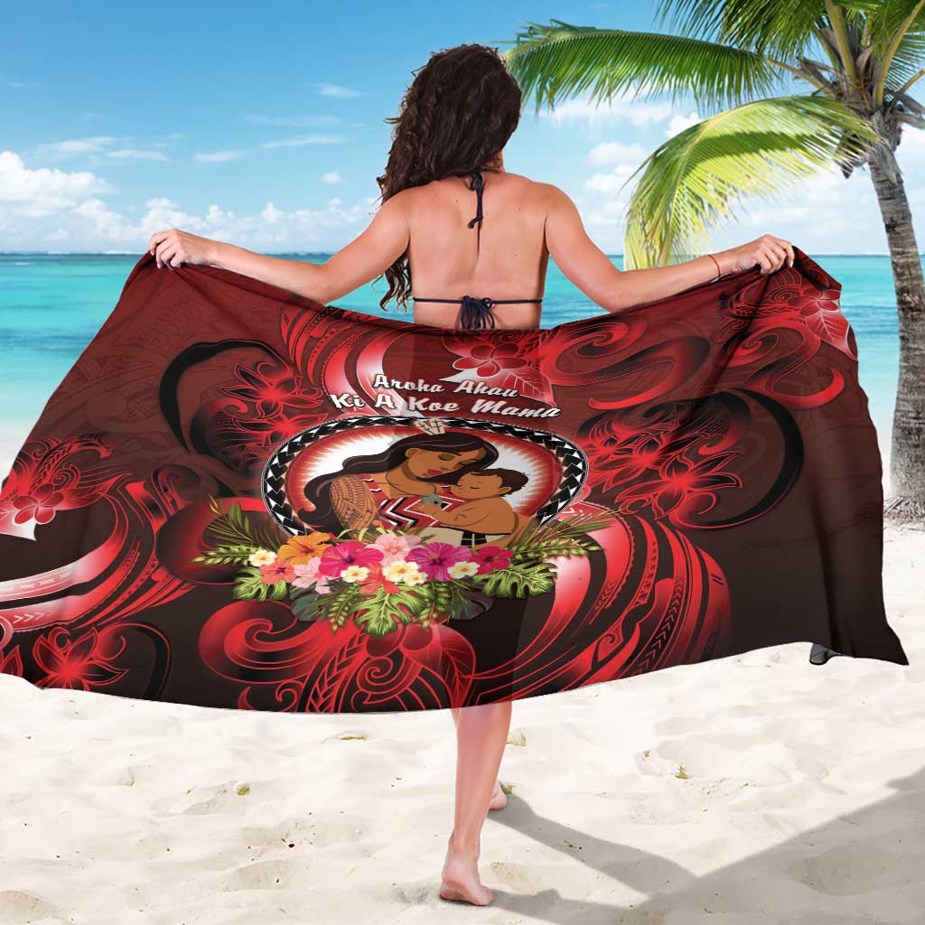 New Zealand Mother's Day Sarong I Love You Mom