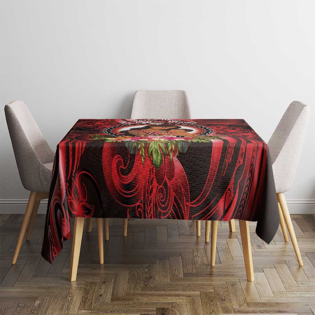 New Zealand Mother's Day Tablecloth I Love You Mom