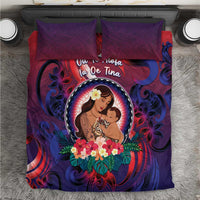 Samoa Mother's Day Bedding Set I Love You Mom