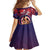 Personalised Samoa Mother's Day Family Matching Short Sleeve Bodycon Dress and Hawaiian Shirt I Love You Mom