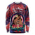Personalised Samoa Mother's Day Long Sleeve Shirt I Love You Mom