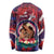 Personalised Samoa Mother's Day Long Sleeve Shirt I Love You Mom