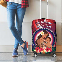 Samoa Mother's Day Luggage Cover I Love You Mom DT04 - Polynesian Pride