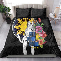 Filipinos Lapu-Lapu Hero Philippines Bedding Set Hibiscus Flowers Style