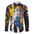 Filipinos Lapu-Lapu Hero Philippines Family Matching Off The Shoulder Long Sleeve Dress and Hawaiian Shirt Hibiscus Flowers Style