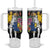 Filipinos Lapu-Lapu Hero Philippines Tumbler With Handle Hibiscus Flowers Style